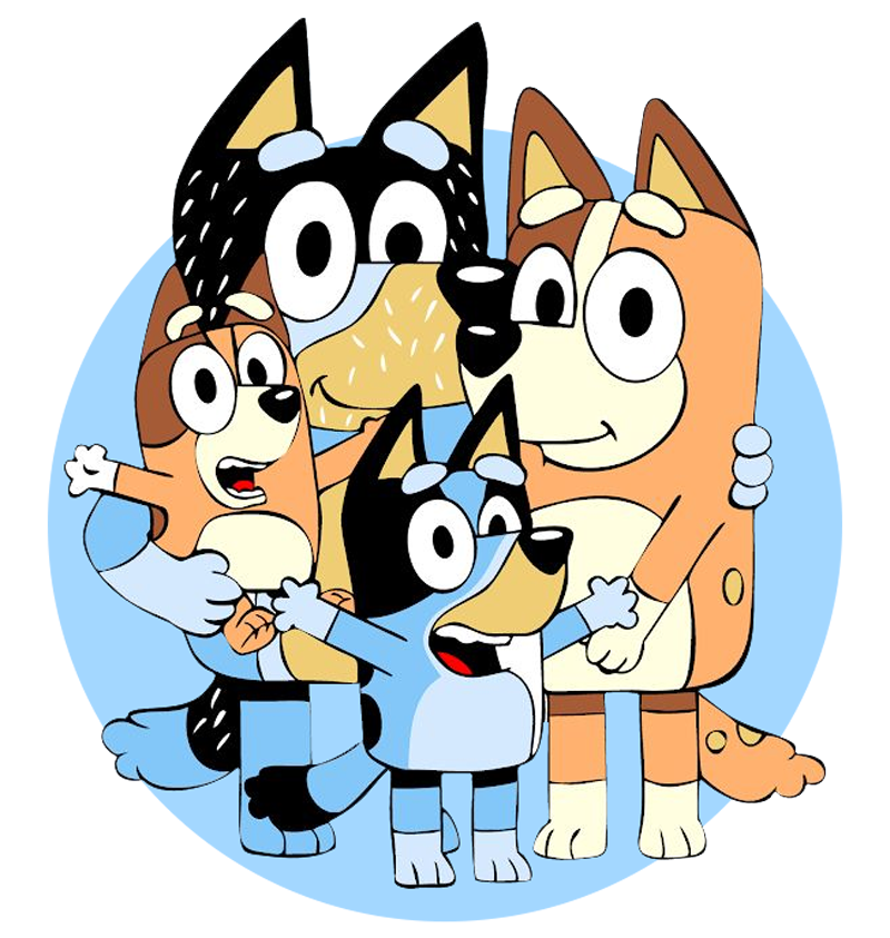 Familia-bluey
